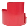 Maul MAULroundbox recycling organisateur de bureau - rouge 4117625.ECO 402429 - 2