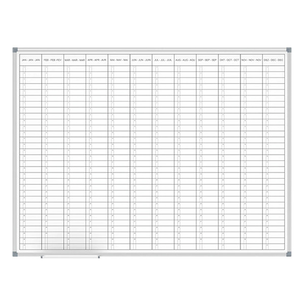 Maul MAULstandard planificateur annuel (1 x 12 mois) 6466584 402387 - 1