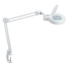 Maul MAULviso lampe-loupe LED avec pince de table - blanc