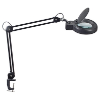 Maul MAULviso lampe-loupe LED avec pince de table - noir 8263490 402160