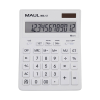 Maul MXL 12 calculatrice de bureau - blanc 7267002 402509