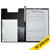 Offre: 10x Maul porte-bloc avec rabat A4 vertical - noir 424754 - 1