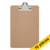 Offre: 10x Maul porte-bloc en bois avec grande pince A5 vertical