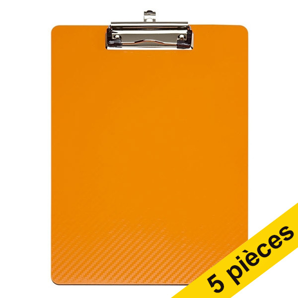 Offre: 5x Maul Flexx porte-bloc A4 vertical - orange 402459 - 1
