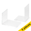 Maul Offre: 5x Maul serre-livres en acrylique 10 x 10 x 8 cm (2 pièces) - transparent  402417