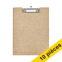 Maul Offre : 10x Maul MAULbalance porte-bloc avec couverture A4 vertical - grain de bois  424885