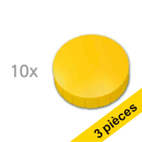 Offre : 3x Maul aimants extra puissants 38 mm (10 pièces) - jaune