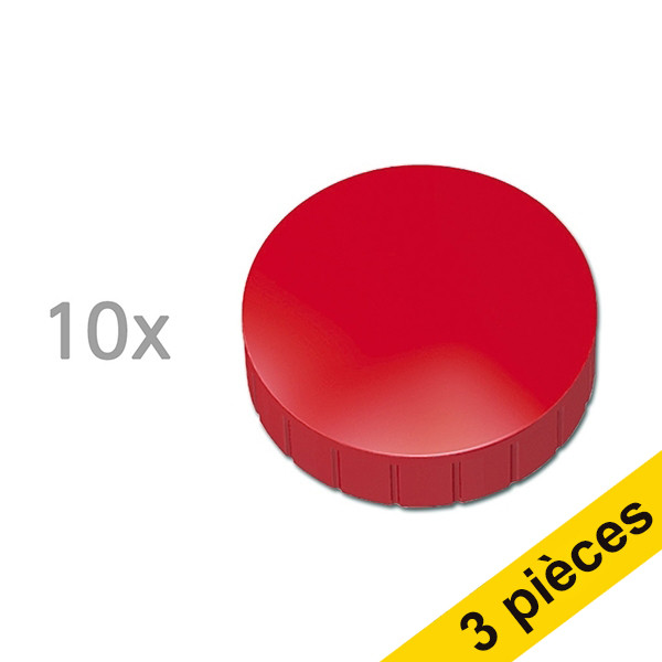 Offre : 3x Maul aimants extra puissants 38 mm (10 pièces) - rouge 424807 - 1