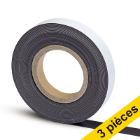 Offre : 3x Maul bande magnétique auto-adhésive 2,5 cm x 10 m 424832