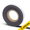 Offre : 3x Maul bande magnétique auto-adhésive 2,5 cm x 10 m 424832 - 1