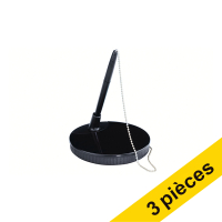 Maul Offre : 3x Maul stylo à bille sur socle rond - noir  424917