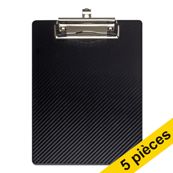 Offre : 5x Maul Flexx porte-bloc A5 vertical - noir 402464 - 1