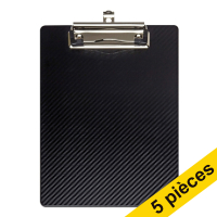 Offre : 5x Maul Flexx porte-bloc A5 vertical - noir