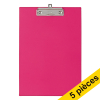 Offre : 5x Maul porte-bloc A4 vertical - rose 402441 - 1