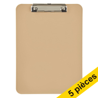 Offre : 5x Maul porte-bloc A4 vertical en plastique - sahara