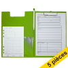 Offre : 5x Maul porte-bloc avec rabat A4 format portrait - vert clair 402473 - 1