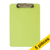 Offre : 5x Maul porte-bloc néon A4 vertical - vert transparent 402455 - 1