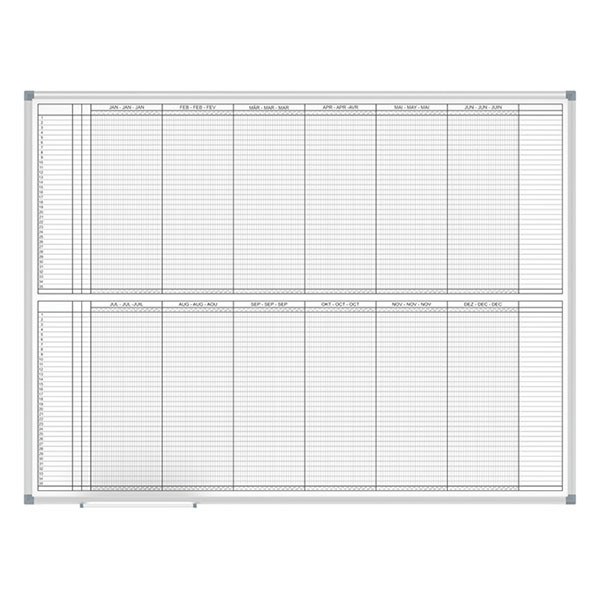 Maul Standard planificateur annuel (2 x 6 mois) 6466684 402386 - 3