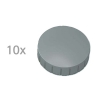 Maul aimants 15 mm (10 pièces) - gris