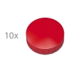 Maul aimants 15 mm (10 pièces) - rouge