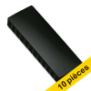 Maul aimants rectangle 54 x 19 mm (10 pièces) - noir