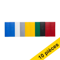 Maul aimants rectangles 54 x 19 mm (10 pièces) - coloré 402240