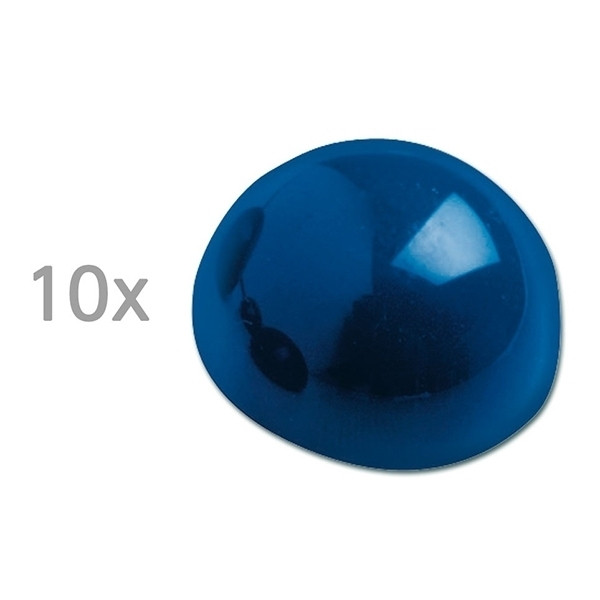 Maul boule demi-sphère magnétique 30 mm bleue (10 pièces) 6166035 402025 - 1