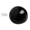 Maul boule demi-sphère magnétique 30 mm noire (10 pièces)