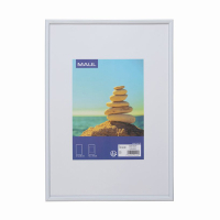 Maul cadre photo A4 plastique 21 x 30 cm - blanc 1935402 424857