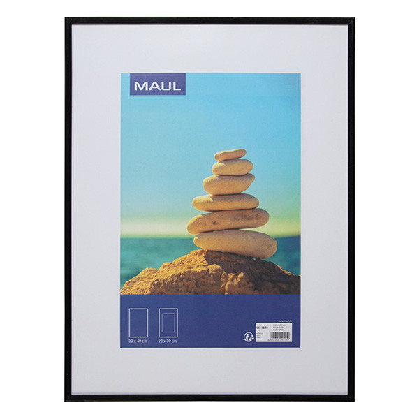 Maul cadre photo plastique 30 x 40 cm - noir 1935890 424860 - 2