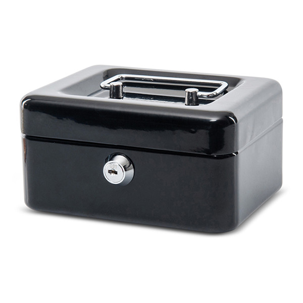 Maul caisse à monnaie en acier (15,2 x 12,5 x 8 cm) - noir 402008 - 5