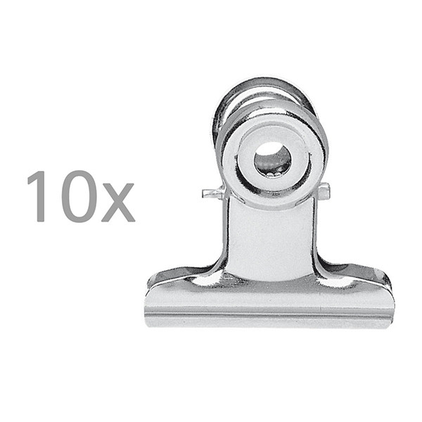 Maul pince à papier 50 mm nickel (10 pièces) 2175096 402052 - 1