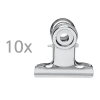 Maul pince à papier 50 mm nickel (10 pièces) 2175096 402052