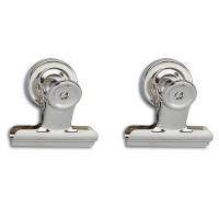 Maul pince à papier 50 mm nickel avec aimant (2 pièces) 2185096 402053