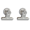 Maul pince à papier 50 mm nickel avec aimant (2 pièces) 2185096 402053