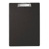 Maul porte-bloc A4 vertical avec aimants - noir