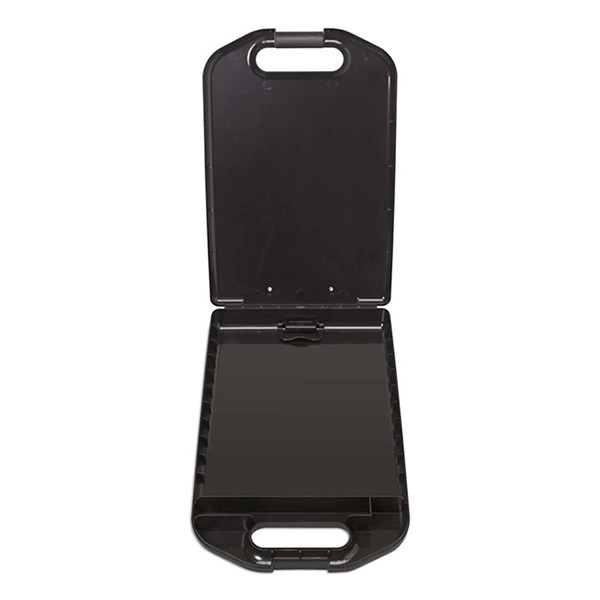 Maul porte-bloc A4 vertical avec grand compartiment de rangement - noir 2349590 402170 - 3