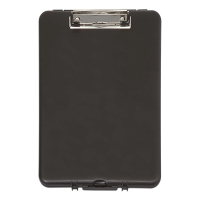 Maul porte-bloc A4 vertical avec petit compartiment de rangement - noir 2349090 402169