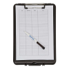 Maul porte-bloc A4 vertical avec petit compartiment de rangement - noir 2349090 402169 - 2