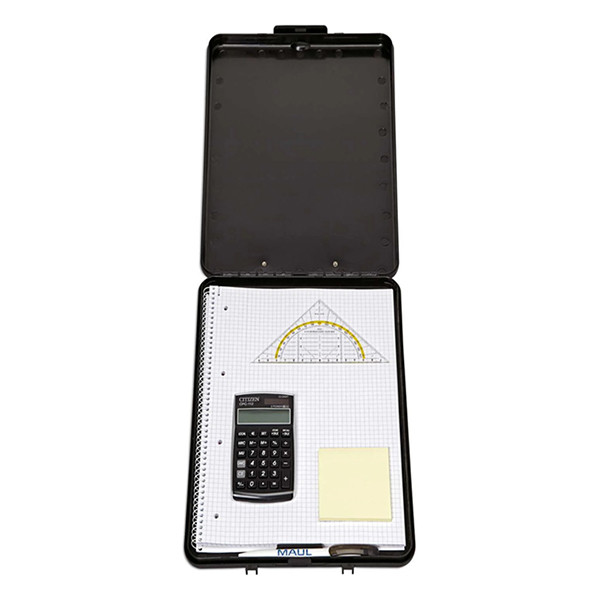 Maul porte-bloc A4 vertical avec petit compartiment de rangement - noir 2349090 402169 - 4