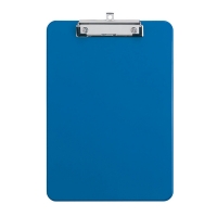 Maul porte-bloc A4 vertical en plastique - bleu 2340537 402098