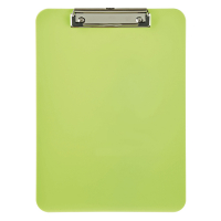 Maul porte-bloc A4 vertical en plastique - vert citron 2340552 402344