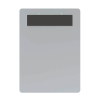 Maul porte-bloc en aluminium avec bande magnétique format portrait A3 354884 - 1