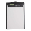 Maul porte-bloc en plastique A4 vertical avec calculatrice - noir 2325490 402317 - 2