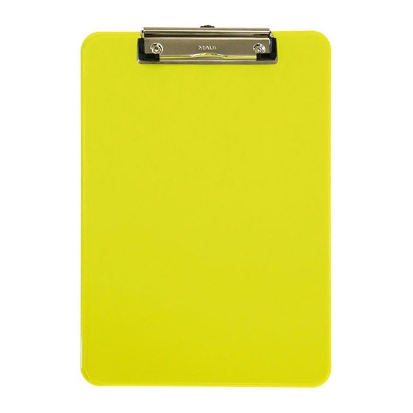 Maul porte-bloc néon A4 vertical - jaune transparent 2340611 402203 - 1