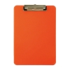 Maul porte-bloc néon A4 vertical - orange transparent