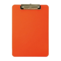Maul porte-bloc néon A4 vertical - orange transparent 2340641 402205