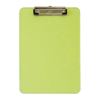 Maul porte-bloc néon A4 vertical - vert transparent 2340651 402206