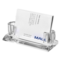 Maul porte-cartes de visite avec 1 compartiment - acrylique 1959405 402227