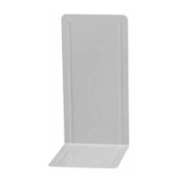Maul serre-classeurs en métal 14 x 12 x 24 cm (2 pièces) - gris 35430-82 402288